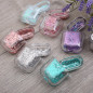 Cute Glitter Quicksand Hard Earphone Case For Apple AirPods1 2 Charging Cover