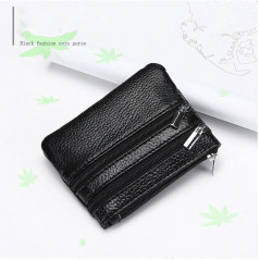 Leather Coin Purse Women Small Wallet Change Purses Zipper Money Bags Key Holder