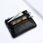 Leather Coin Purse Women Small Wallet Change Purses Zipper Money Bags Key Holder