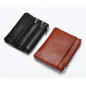 Leather Coin Purse Women Small Wallet Change Purses Zipper Money Bags Key Holder