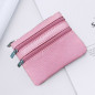 Leather Coin Purse Women Small Wallet Change Purses Zipper Money Bags Key Holder