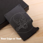 RFID Blocking Slim Money Clip Wallet Credit Card ID Holder for women Men skull