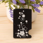 RFID Blocking Slim Money Clip Wallet Credit Card ID Holder for women Men skull