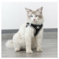 Cat Harness Reflective Walking Adjustable Vest Lightweight,  5ft Leash