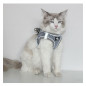 Cat Harness Reflective Walking Adjustable Vest Lightweight,  5ft Leash