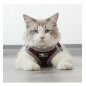 Cat Harness Reflective Walking Adjustable Vest Lightweight,  5ft Leash
