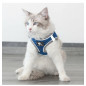 Cat Harness Reflective Walking Adjustable Vest Lightweight,  5ft Leash