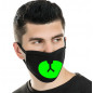 Adult Washable Protective Face Mask - Luminous Night Glow in the Dark Masks