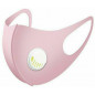 2x Reusable Washable Adult Soft Cloth Breathable Face Mask With Breathing Valve