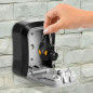 4 Digit Combination Key Lock Box Wall Mount Safe Security Storage Case Organizer