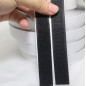 5 FT 1" inch Self Adhesive Tape Hook and Loop Fastener Sticky Back (Black)