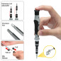 usa magnetic screwdriver bit set for iphone/macbook tool kit set 117pcs