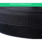 10 FEET 2" Black Self Adhesive Extra Sticky Hook & Loop Fastener Tape