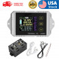 DC 400V 300A Wireless Voltmeter Ammeter Digital Wattage Tester Power Meter RV