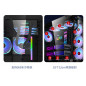 Robin III Gaming Computer PC Case, ATX Mid Tower, Glass,Transparent SideW/5-FANS