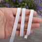 10 Yards Elastic Band 3/8" 10mm Width Sewing Trim String DIY White Braided