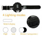 Tactical LED Rechargeable Wrist Watch Flashlight Compass Outdoor Hiking Torch US