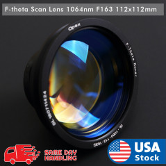 1064nm Laser F-theta Scan lens F163 112x112mm