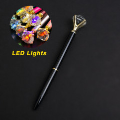 LED Light Custom Diamond pens Name pens. Metal pen Personalized pens Name-logo