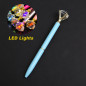 LED Light Custom Diamond pens Name pens. Metal pen Personalized pens Name-logo