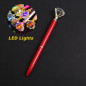 LED Light Custom Diamond pens Name pens. Metal pen Personalized pens Name-logo