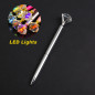 LED Light Custom Diamond pens Name pens. Metal pen Personalized pens Name-logo