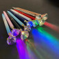 LED Light Custom Diamond pens Name pens. Metal pen Personalized pens Name-logo