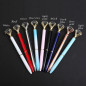 LED Light Custom Diamond pens Name pens. Metal pen Personalized pens Name-logo