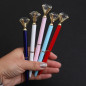 LED Light Custom Diamond pens Name pens. Metal pen Personalized pens Name-logo