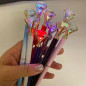 LED Light Custom Diamond pens Name pens. Metal pen Personalized pens Name-logo