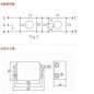 Single Phase AC Power Line EMI Filter AC 115/250V 50/60Hz 20A Suppressor