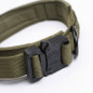 Tactical Military K9 Dog Training Collar with Metal Buckle for L Dog Heavy Duty