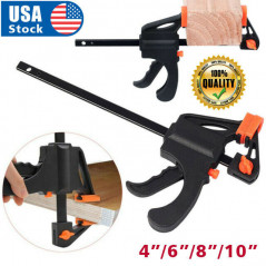 Quick Grip 4"-10" F woodworking Clamp Clip Heavy Duty Wood Carpenter Tool Clamp