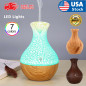 Essential Oil Aroma Diffuser Aromatherapy LED Ultrasonic Humidifier Air Purifier