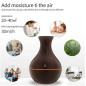 Essential Oil Aroma Diffuser Aromatherapy LED Ultrasonic Humidifier Air Purifier