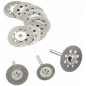 50x Diamond Cutting Wheels For Dremel Rotary Tool die grinder metal Cut Off Disc