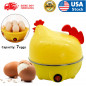 Electric Egg Cooker Boiler 7 Egg Steamer Non Stick Hard Boiled Auto-Off