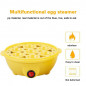 Electric Egg Cooker Boiler 7 Egg Steamer Non Stick Hard Boiled Auto-Off