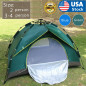 2-4 Person Automatic Pop-Up Outdoor Tent Camping Backpacking Tents Waterproof