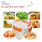 12V Portable Car Electric Heating Lunch Box Food Heater Bento Warmer Container