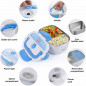 12V Portable Car Electric Heating Lunch Box Food Heater Bento Warmer Container