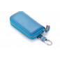 Genuine Leather Key Holder Case Keychain Pouch Bag Car Wallet Key Ring