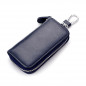 Genuine Leather Key Holder Case Keychain Pouch Bag Car Wallet Key Ring