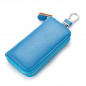 Genuine Leather Key Holder Case Keychain Pouch Bag Car Wallet Key Ring