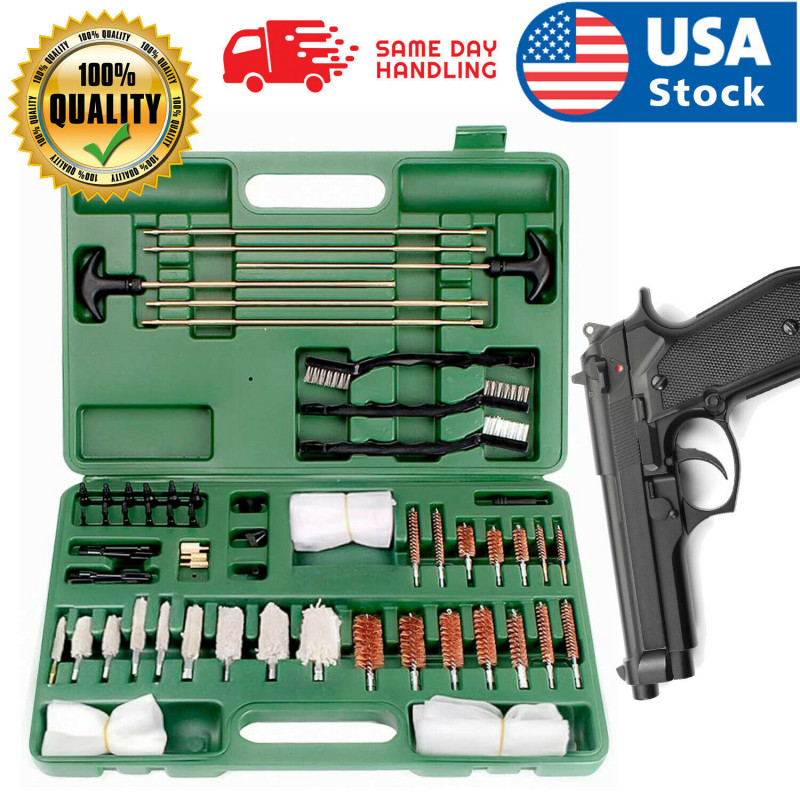 Universal Gun Cleaning Kit Hunting Handgun Shot Gun Cleaning Kit for All Guns