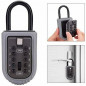 Portable Key Safe Box Lock 10 Digits Security Zinc Padlock Hide Keys Hang Door