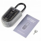 Portable Key Safe Box Lock 10 Digits Security Zinc Padlock Hide Keys Hang Door