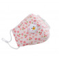 Kids Children Reusable Cotton Cloth Face Mask With Breathing Valve PM2.5 Filters