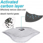 Activated Carbon Air Purifying Face Mask Cycling Reusable Filter Haze Valve