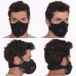 Activated Carbon Air Purifying Face Mask Cycling Reusable Filter Haze Valve